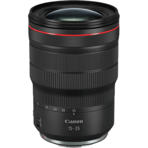 Canon RF 15–35mm wide-angle zoom lens