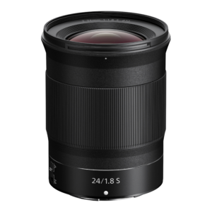 Nikon NIKKOR Z 24mm f/1.8 S prime lens