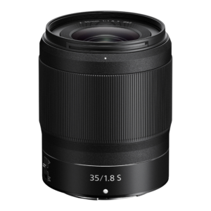 Nikon NIKKOR Z 35mm f/1.8 S prime lens