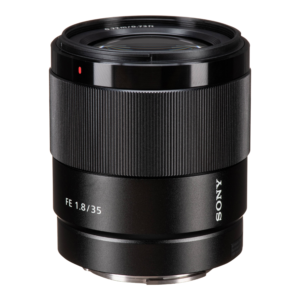 Sony FE 35mm f/1.8 prime lens